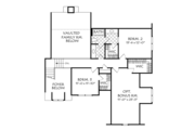 Colonial Style House Plan - 4 Beds 3 Baths 2398 Sq/Ft Plan #927-976 