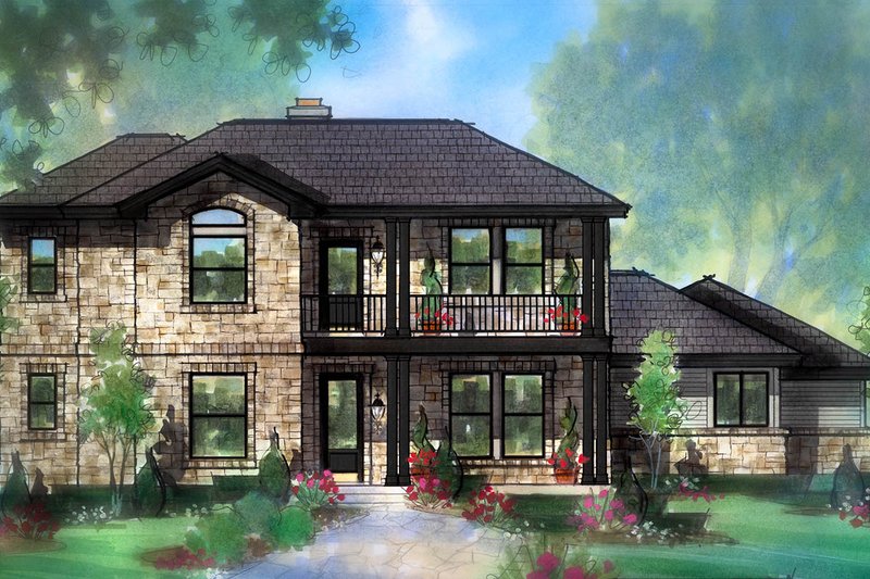 Dream House Plan - Farmhouse Exterior - Front Elevation Plan #935-19