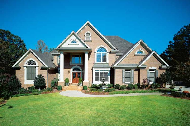 House Plan Design - Exterior - Front Elevation 3 for Classical House Plan #927-142 - 4 bed, 3.5 bath