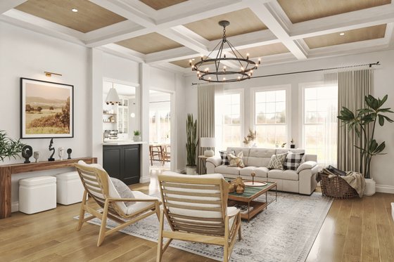 Interior - Other 1 for Craftsman House Plan #54-694 - 5 bed, 4 bath