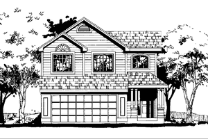 Dream House Plan - Country Exterior - Front Elevation Plan #300-124