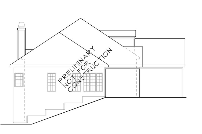 Home Plan - Exterior - Other Elevation for Mediterranean House Plan #927-148 - 3 bed, 2.5 bath