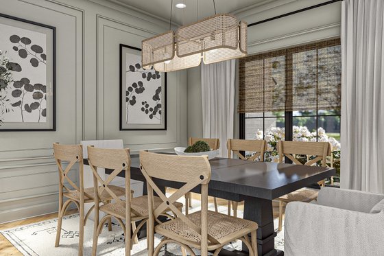 Interior - Dining Room 2 for Modern House Plan #455-615 - 4 bed, 3.5 bath
