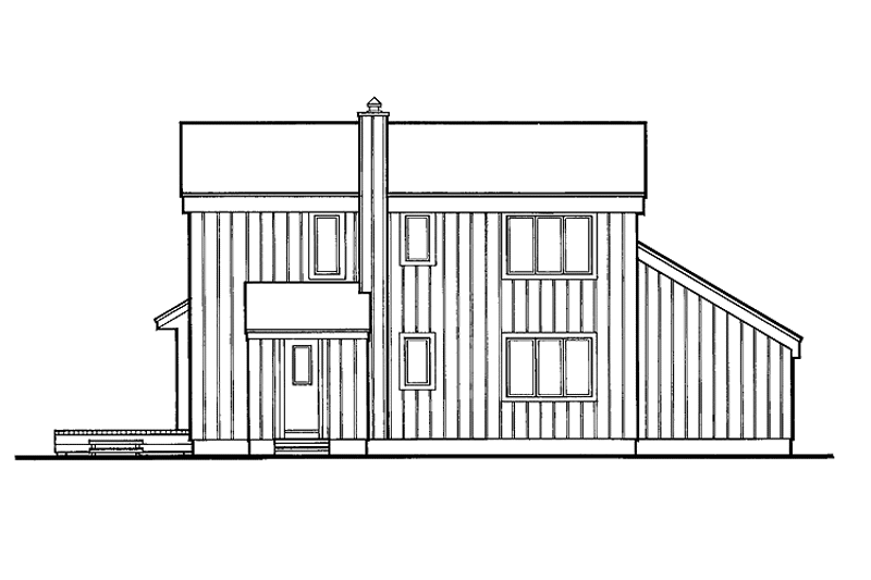 House Plan Design - Floor Plan - Other Floor for Contemporary House Plan #456-83 - 3 bed, 2 bath