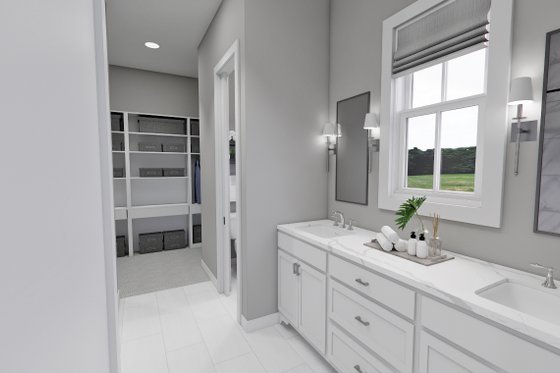 Interior - Master Bathroom for Farmhouse House Plan #51-1285 - 3 bed, 3.5 bath
