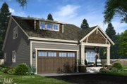 Bungalow Style House Plan - 4 Beds 3 Baths 2233 Sq/Ft Plan #51-1340 