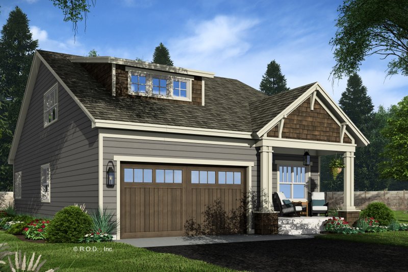 Dream House Plan - Exterior - Front Elevation 5 for Bungalow House Plan #51-1340 - 4 bed, 3 bath