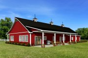 Barndominium Style House Plan - 3 Beds 2.5 Baths 1980 Sq/Ft Plan #1084-13 