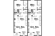 Cottage Style House Plan - 4 Beds 4.5 Baths 2731 Sq/Ft Plan #455-348 