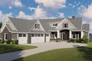 Ranch Style House Plan - 2 Beds 3.5 Baths 2810 Sq/Ft Plan #1064-89 