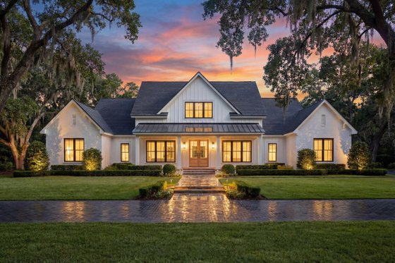 Exterior - Front Elevation 6 for Farmhouse House Plan #430-420 - 4 bed, 3.5 bath