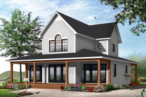 Traditional Exterior - Front Elevation Plan #23-826