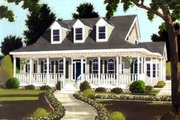 Colonial Style House Plan - 5 Beds 2.5 Baths 2653 Sq/Ft Plan #3-269 