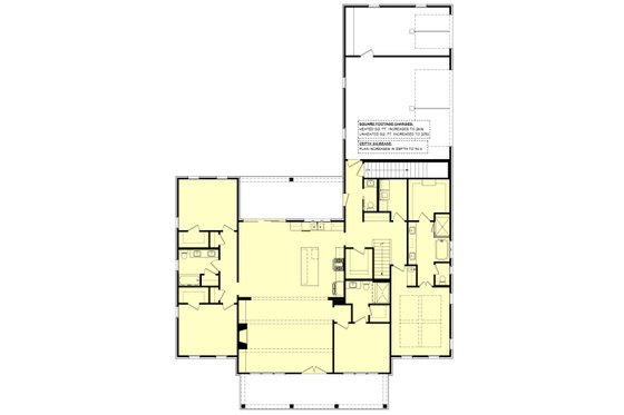 Floor Plan - Other Floor for Farmhouse House Plan #430-379 - 4 bed, 3.5 bath