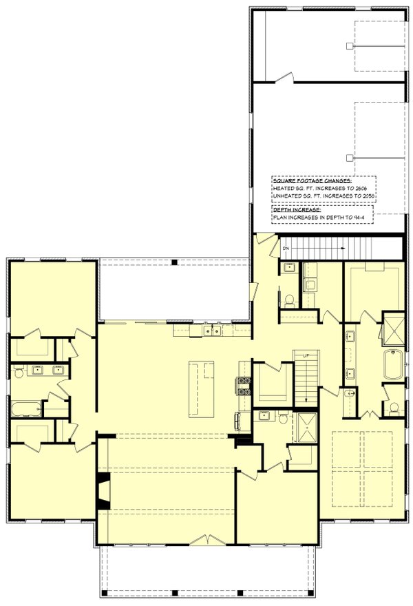 Farmhouse Floor Plan - Other Floor Plan #430-379