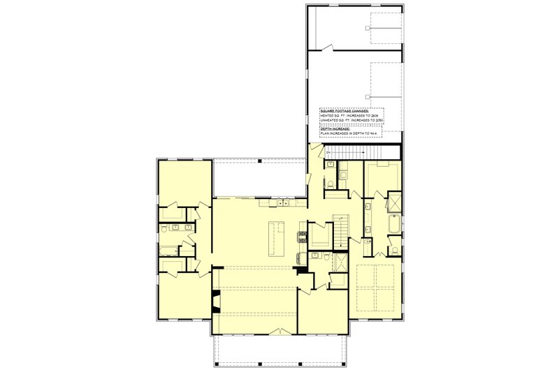 Architectural House Design - Floor Plan - Other Floor for Farmhouse House Plan #430-379 - 4 bed, 3.5 bath