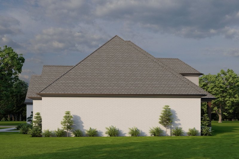 Architectural House Design - Exterior - Other Elevation 1 for European House Plan #923-437 - 3 bed, 3.5 bath