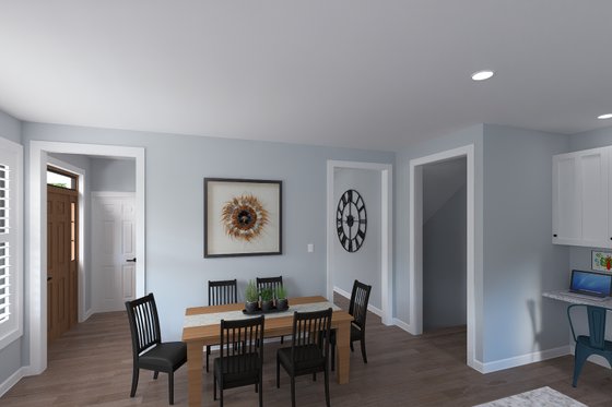 Interior - Dining Room for Farmhouse House Plan #1060-492 - 3 bed, 3 bath