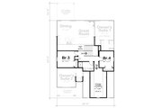Craftsman Style House Plan - 4 Beds 3.5 Baths 1989 Sq/Ft Plan #20-2398 