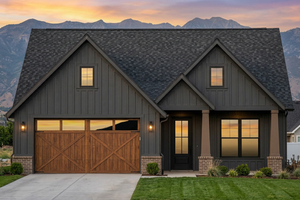 Architectural House Design - Farmhouse Exterior - Front Elevation Plan #1096-190