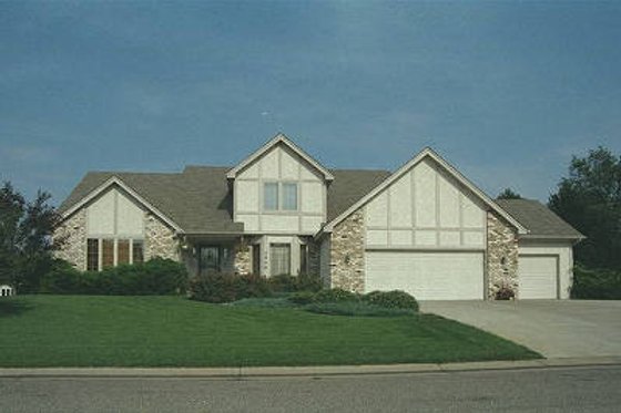 Exterior - Front Elevation for Traditional House Plan #51-109 - 3 bed, 2.5 bath