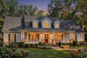 Country Style House Plan - 4 Beds 2.5 Baths 2250 Sq/Ft Plan #430-47 Exterior 