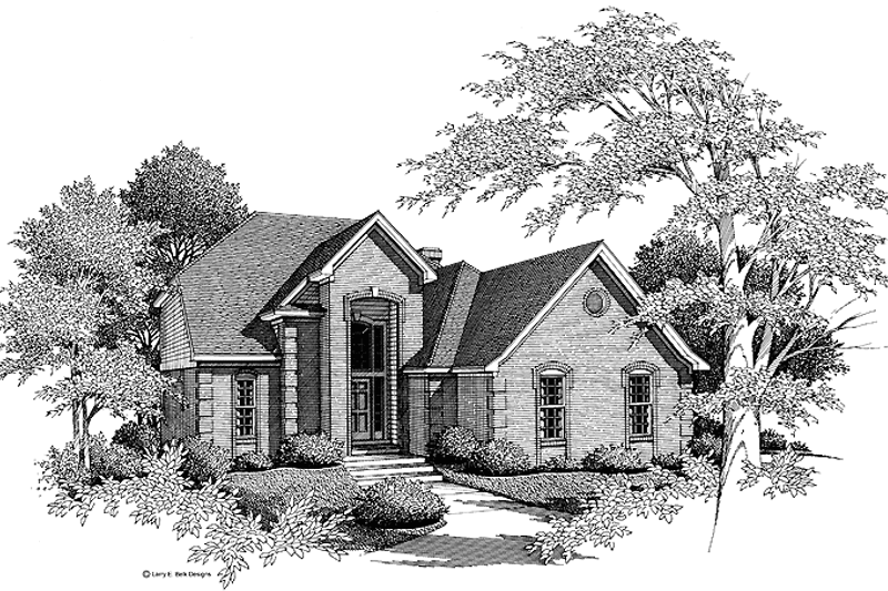 Dream House Plan - Cottage Exterior - Front Elevation Plan #952-99
