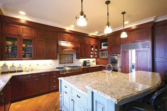 Interior - Kitchen 1 for Craftsman House Plan #132-485 - 4 bed, 4.5 bath