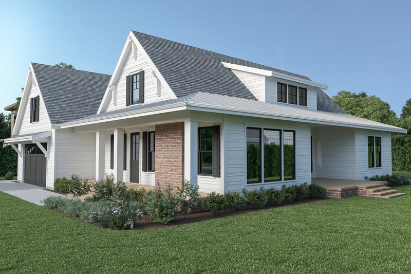 Dream House Plan - Exterior - Other Elevation for Farmhouse House Plan #1070-87 - 3 bed, 2.5 bath