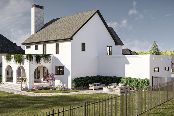 Exterior - Other Elevation 2 for Cottage House Plan #455-487 - 4 bed, 3 bath