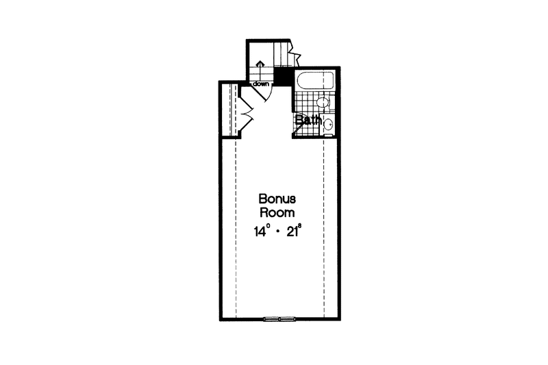 Dream House Plan - Floor Plan - Other Floor for European House Plan #417-740 - 3 bed, 3 bath
