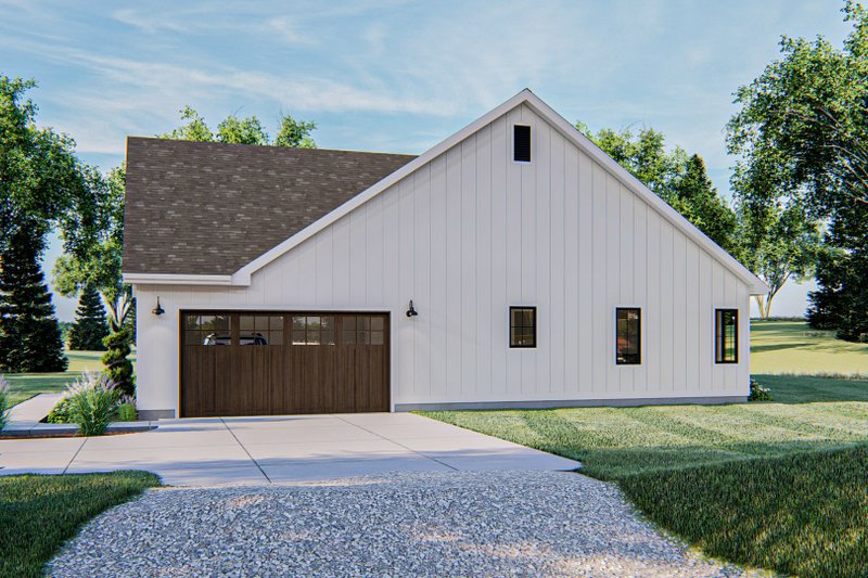 Dream House Plan - Exterior - Other Elevation for Farmhouse House Plan #455-270 - 3 bed, 2.5 bath