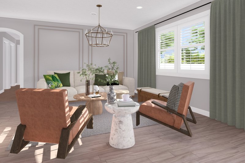 House Design - Interior - Other for Ranch House Plan #1060-260 - 3 bed, 2 bath