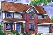Country Style House Plan - 4 Beds 2.5 Baths 2201 Sq/Ft Plan #320-454 