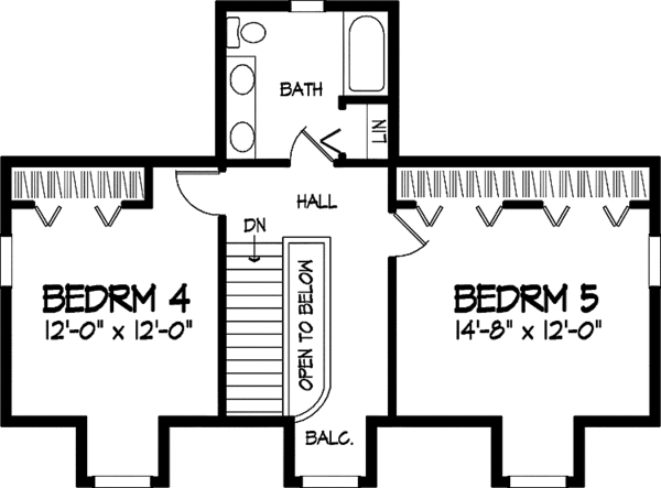 Architectural House Design - Classical Floor Plan - Other Floor Plan #320-877