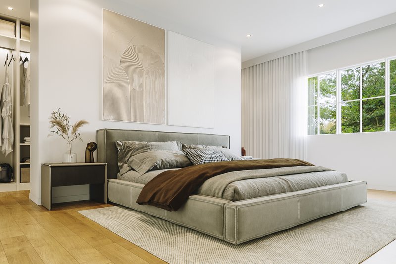 House Design - Interior - Master Bedroom 1 for Country House Plan #23-2791 - 4 bed, 2.5 bath