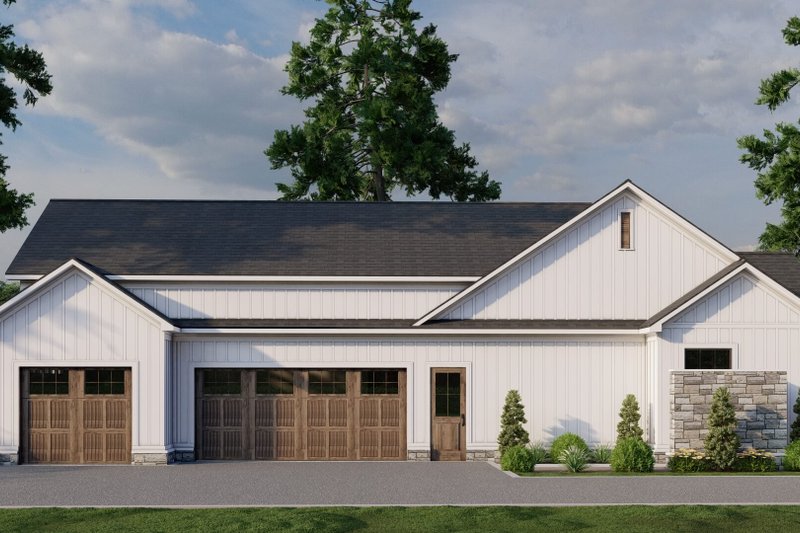 Home Plan - Exterior - Other Elevation 4 for Farmhouse House Plan #923-393 - 3 bed, 3.5 bath