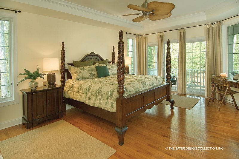 House Design - Interior - Master Bedroom for Country House Plan #930-111 - 3 bed, 3.5 bath