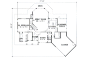 Modern Style House Plan - 3 Beds 3 Baths 3428 Sq/Ft Plan #67-213 