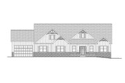 Farmhouse Style House Plan - 3 Beds 2.5 Baths 2321 Sq/Ft Plan #1089-1 Exterior 