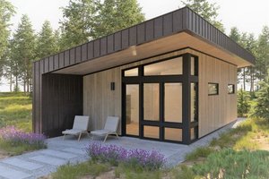 Modern Photo Plan #895-148