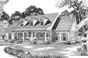 Classical Style House Plan - 5 Beds 3 Baths 2698 Sq/Ft Plan #17-2623 