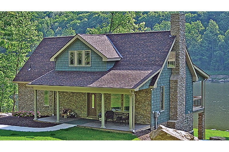 Dream House Plan - Craftsman Exterior - Front Elevation Plan #314-283