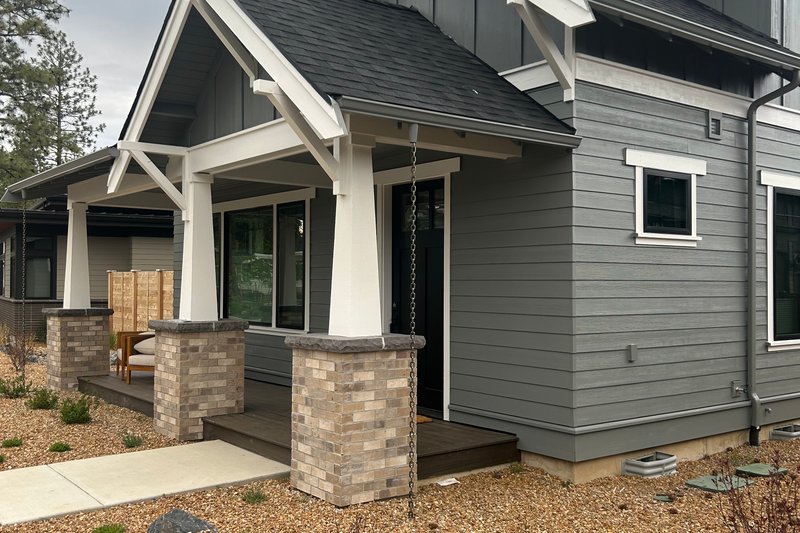Home Plan - Exterior - Covered Porch for Craftsman House Plan #895-170 - 3 bed, 2.5 bath