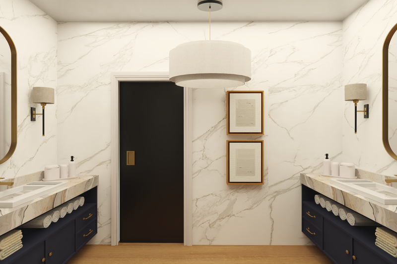 Dream House Plan - Interior - Master Bathroom for Barndominium House Plan #1064-457 - 3 bed, 3.5 bath