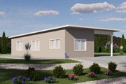 Modern Style House Plan - 3 Beds 2 Baths 935 Sq/Ft Plan #1106-67 