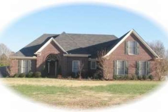 Exterior - Front Elevation for Traditional House Plan #81-1032 - 3 bed, 2 bath