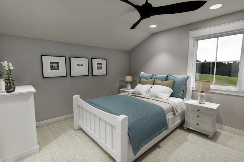 House Blueprint - Interior - Bedroom for Farmhouse House Plan #51-1259 - 3 bed, 3.5 bath
