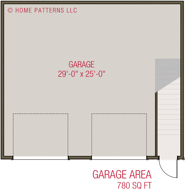 Craftsman Floor Plan - Main Floor Plan #461-99