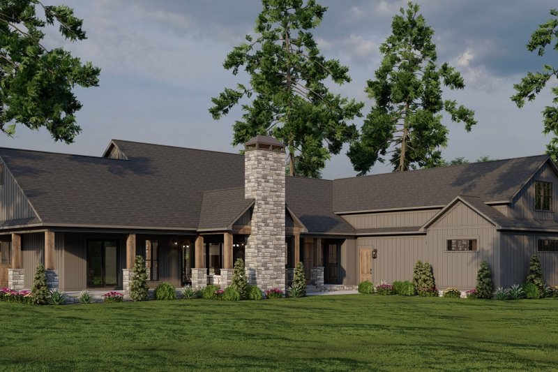 Home Plan - Exterior - Other Elevation 6 for Farmhouse House Plan #923-393 - 3 bed, 3.5 bath